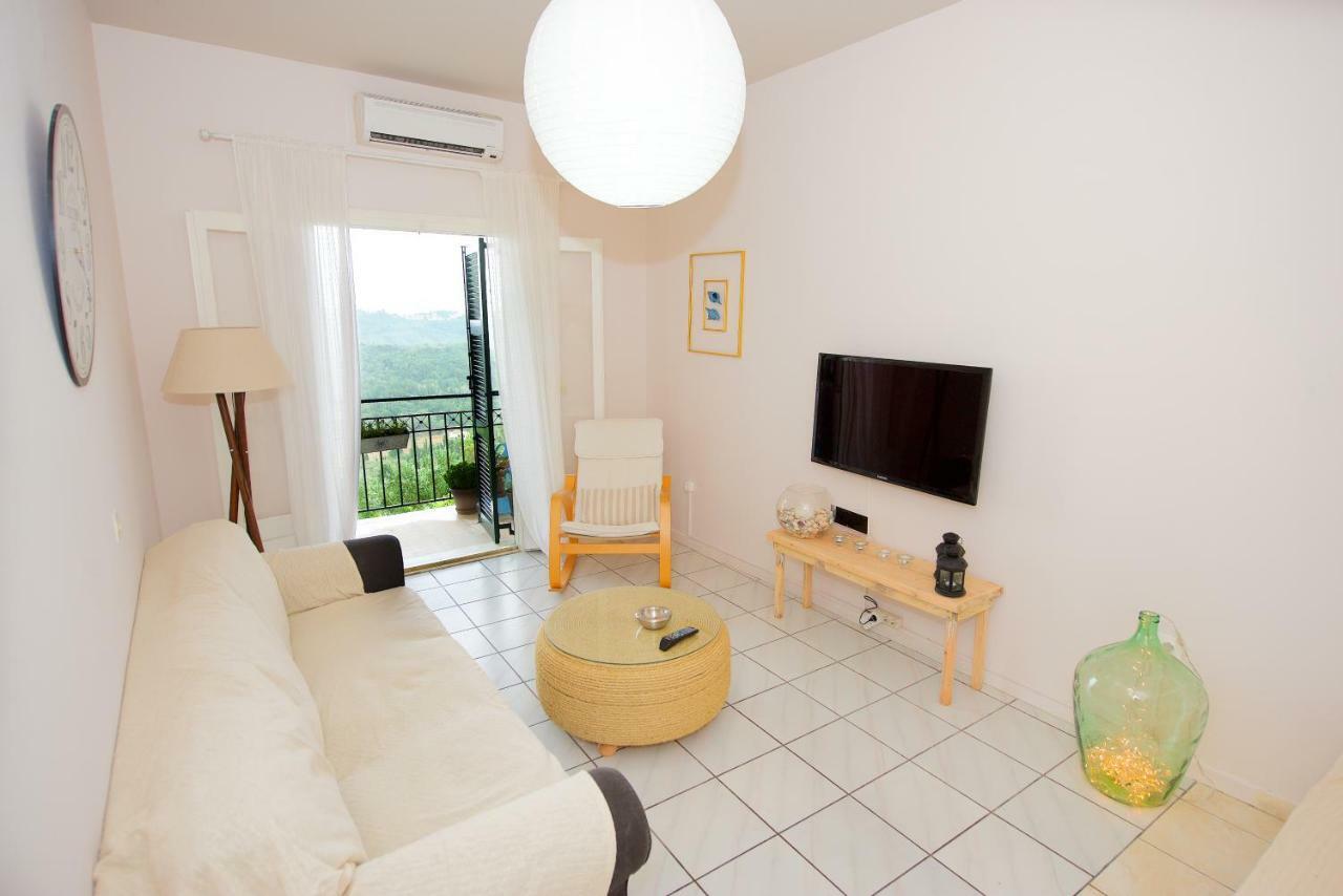 Aurora Apartment Corfu Pelekas Exteriér fotografie